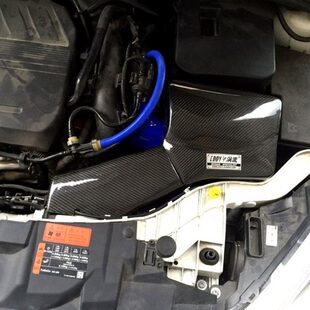 适配新福克斯1.6 1.5T涡流3三代EDDY碳纤进气风箱冬菇头套件改装