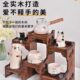 小型博古架实木中式 台桌面茶壶展示紫砂壶摆放架子茶具置物架摆件
