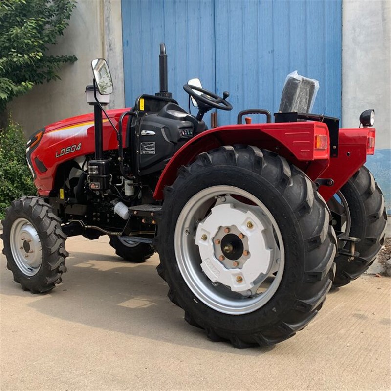 单杠多缸小型拖拉机 554大鹏王拖拉机 35马力T低矮小四轮拖拉机