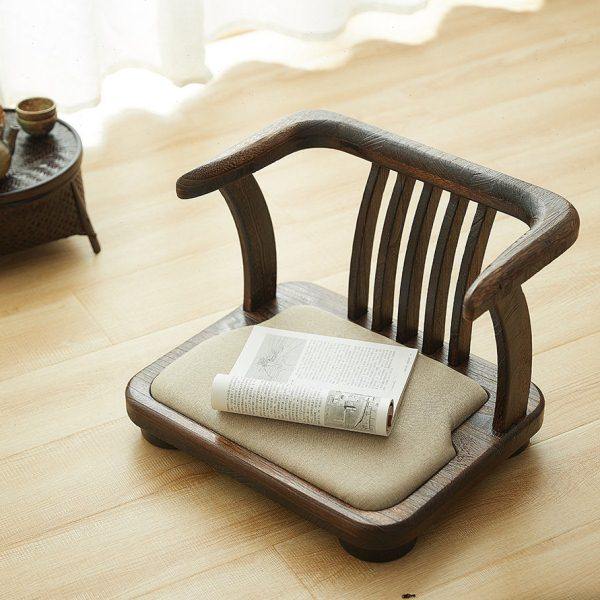 日式实木小椅子矮款靠背椅简约茶椅榻榻米座椅家用飘窗阳台休闲椅,住宅家具,阳台椅,淘宝优惠券,粉丝福利购,淘宝优惠卷