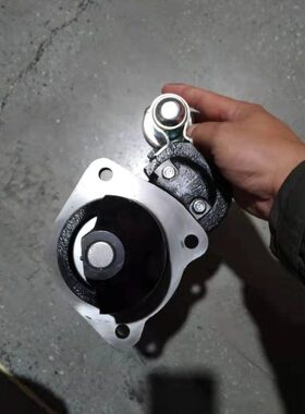 山推SR14压路机起动机马达上柴4H起动机上柴S00005887+01起动机