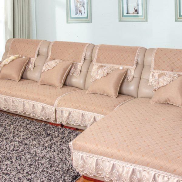 欧式皮沙发垫四季防滑布艺通用客厅贵妃组合轻奢沙发套罩巾定做,居家布艺,沙发垫,淘宝优惠券,粉丝福利购,淘宝优惠卷