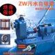 防爆直联 排污水泵卧式 联轴器电动增压水泵 40无堵塞自吸式 50ZW20