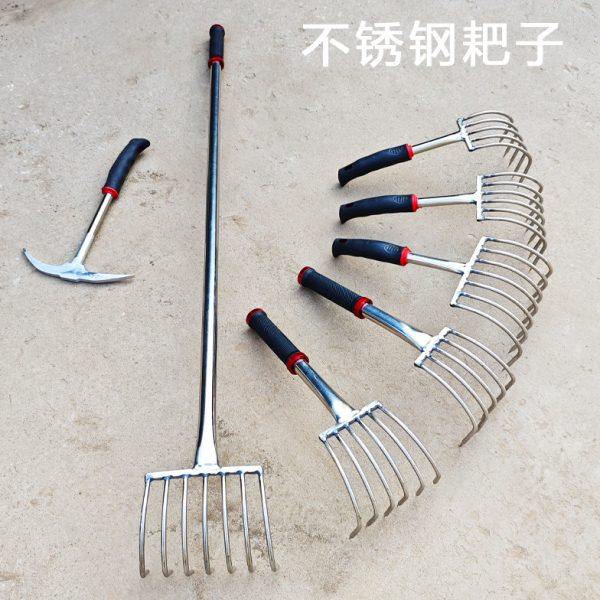 不锈钢耙子赶海挖花蛤耙子园艺松土生蚝牡蛎海蛎子钩耙子工具神器,农机/农具/农膜,耙子,淘宝优惠券,粉丝福利购,淘宝优惠卷