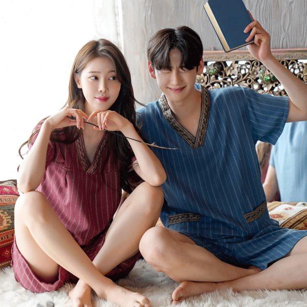 贡棉汗蒸服男女情侣大码男桑拿服足疗洗浴按摩浴衣家居睡衣,居家布艺,汗蒸服,淘宝优惠券,粉丝福利购,淘宝优惠卷