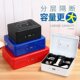 带锁密码 铁盒子存钱罐储蓄钱罐铁皮收纳盒小保险箱大容量只进不出