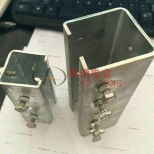 轨道连接件 吊线槽连接器 C40不锈钢接头 C型轨驳码