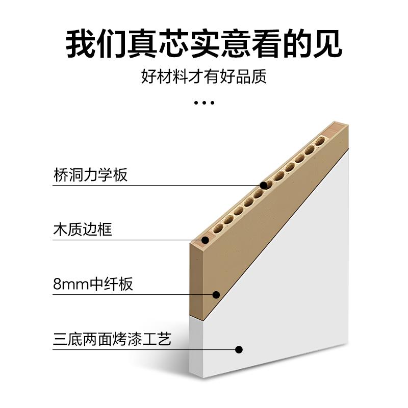 美心木门简约室内门卧室