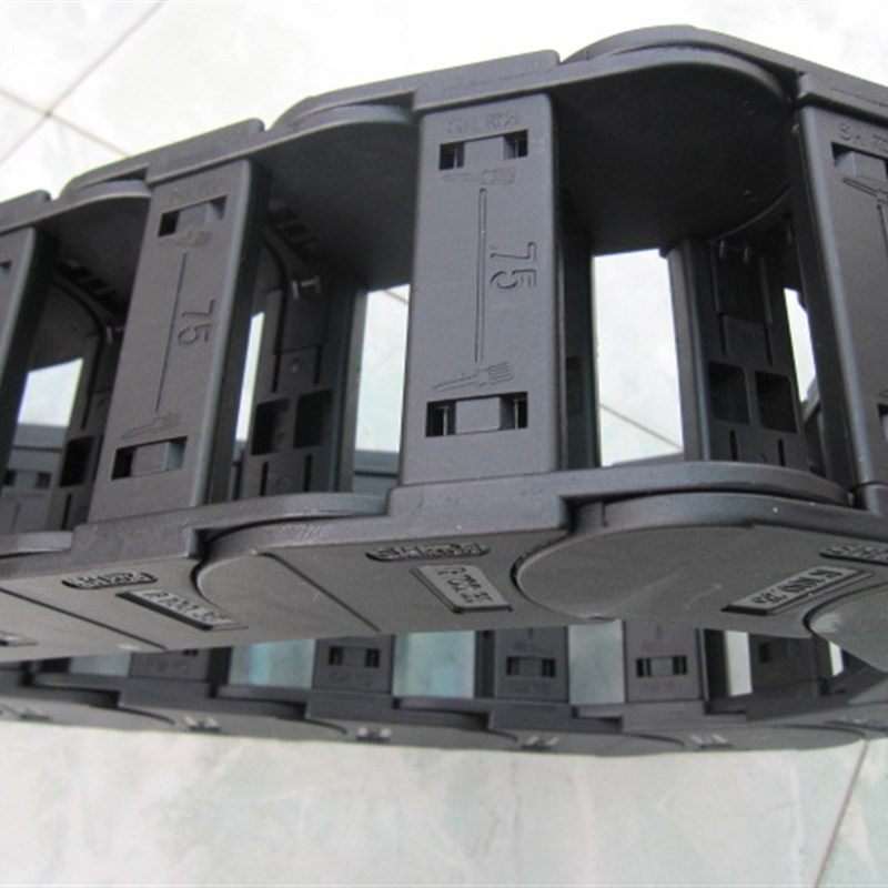 3025尼龙拖链板式链0w6b链条带附件新款拖链塑料拖链