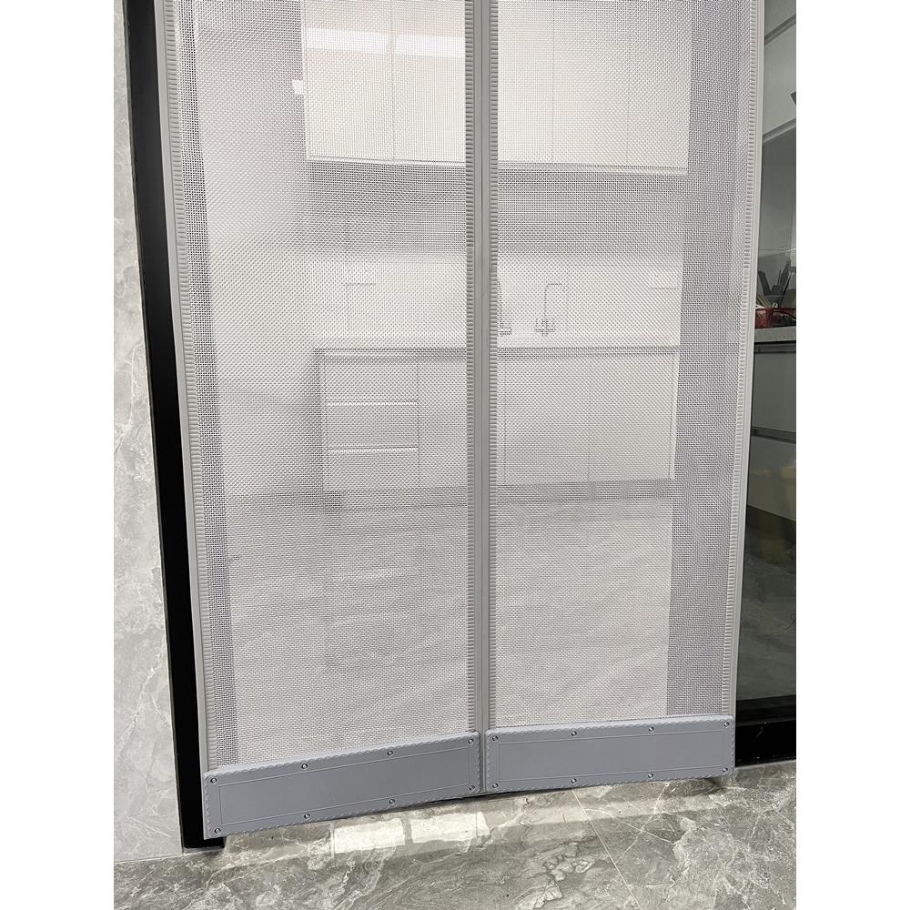 1VPK免打孔磁性自吸纱网门帘金刚网纱窗透气防蚊虫防尘家用通风软