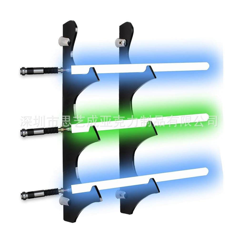 1对装星战光剑架 展示三把光剑灯剑架 伸缩激光剑FX光剑架不含剑,基础建材,有机玻璃棒,淘宝优惠券,粉丝福利购,淘宝优惠卷