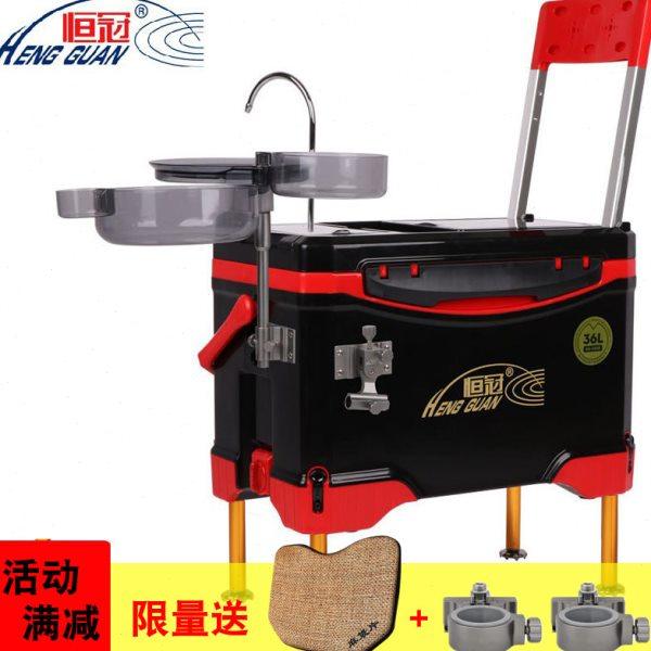 2022新款恒冠钓箱36L多功能加厚钓鱼箱垂钓箱竞技台钓箱085渔具箱,户外/登山/野营/旅行用品,钓箱,淘宝优惠券,粉丝福利购,淘宝优惠卷