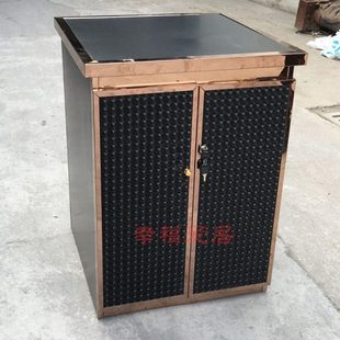 点歌柜ktv机柜音响设备功放点唱柜子带锁玫瑰金ktv点歌台酒吧包厢