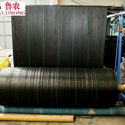 黑色除水草透抗老化防草QLA布果布园地大棚园艺布除草地布
