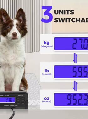 花纹防5PS-50000G宠物量体重秤狗医院猫诊所宠物滑称K宠物秤邮政