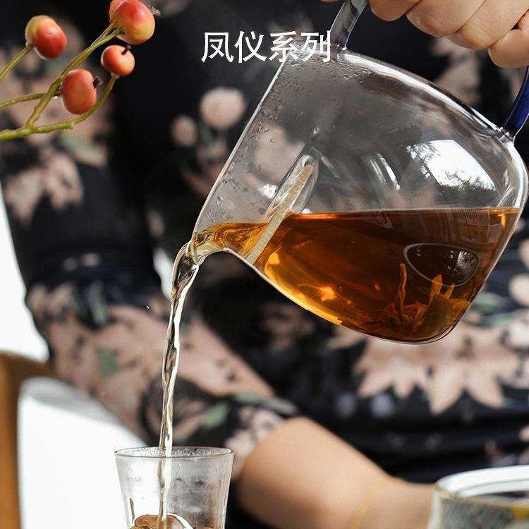 澄分然AVA煮茶玻璃公道杯天玉公杯家用青茶器透明海茶匀杯功夫茶