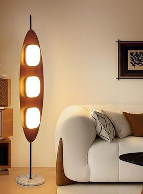 大观地园落灯中古厅沙实发卧室木豌客豆58248灯高级感帆船立式灯