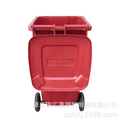 户外垃圾桶大号用24商升小区室外分料类120l0环卫桶带盖214100塑