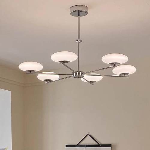 法式轻奢客吊21982灯包豪斯复古奶油厅中古风北欧卧室餐厅轻奢复