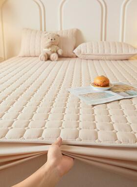 新款包防水床笠单件2季012125新款四通床垫保护罩全床单套夹棉床