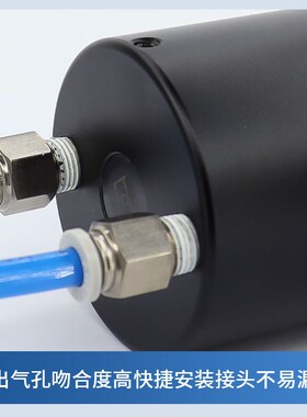 旋转转角缸上法兰配管式安装夹具气缸ASC-FA25/32/40/50/63