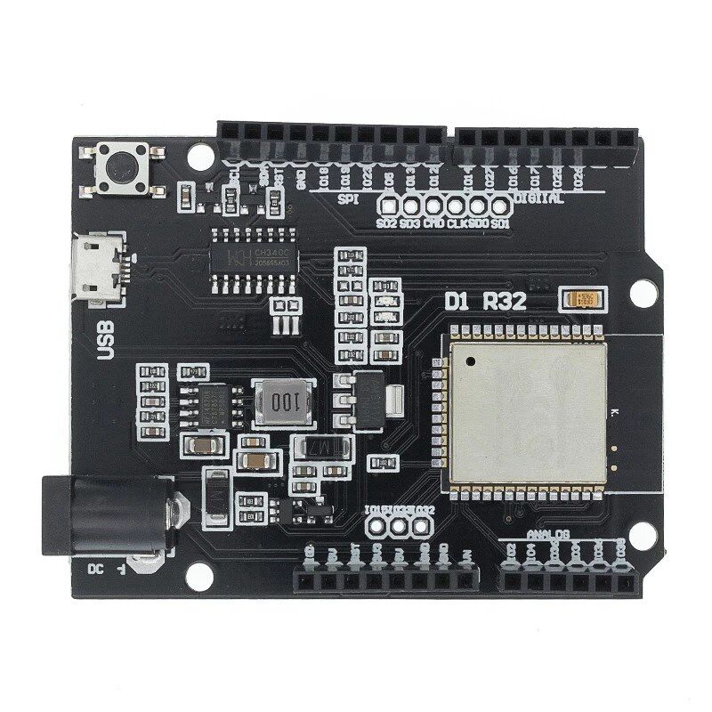 Wemos D1 ESP32 WiFi蓝牙4MB4闪存R32开发板模块学习板可编程主板