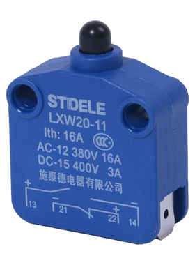 施泰德微动开关LXW20-11/01/10/M磁吹开关CSK行程开关限位塞柱型