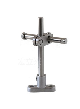 流水线护栏支架CSLT钢十钢立T支架式组合固定座C型顶装挡板支撑调