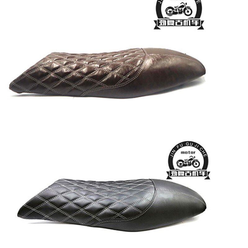 适用赛科龙RE3复古座垫座包 宗申400改装小驼峰坐垫 CAFE座椅鞍座