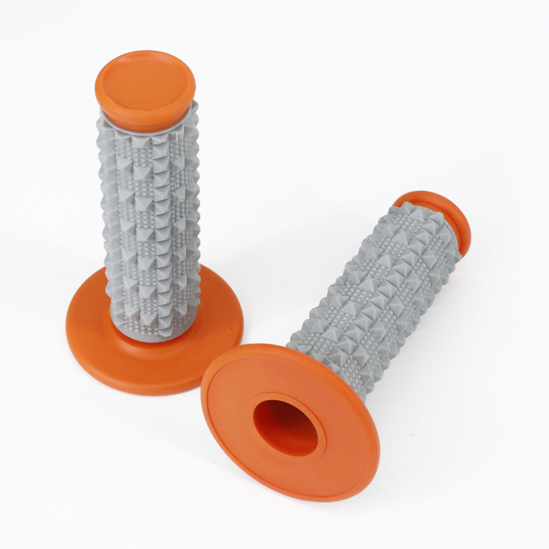 越野机车大双色橡胶手柄防滑套加油把手加油器手把胶件改装