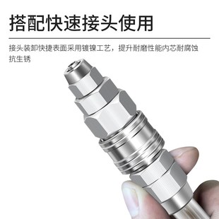 PU8 透明气动软管 5空压机气管8mm高压软管10mm气泵软管12