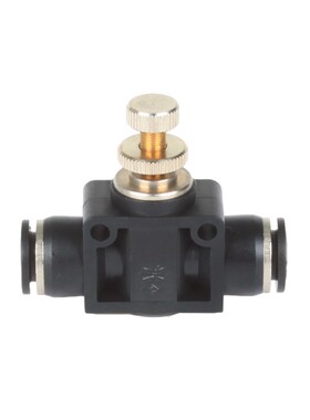 气缸精密调速阀接头管道式SSLA/SPA0406081012mm气流调节大小气阀