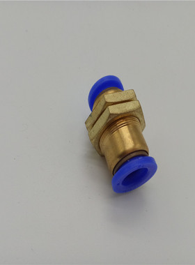 气动PM-4 快插PM-6 快速PM-8 气管快速接头 PM-10 隔板直通PM-12