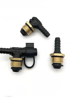 陕汽重卡奥威分泵接头塑料尼龙管接头快插气动接头66086取气接头