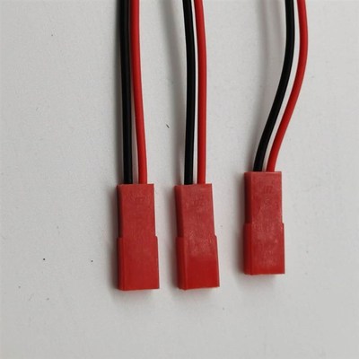 1007JST/SYP端子线电子接头铜线2.54杜邦公母对插线LED红头端子线