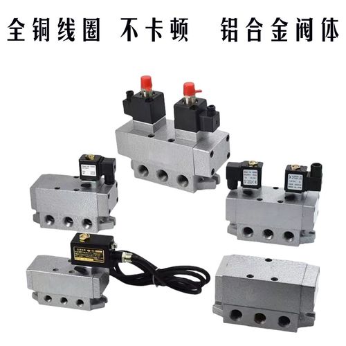 二位五通双控电磁阀K25DH/K25D2H-08/15/10/20/25大流量换向阀