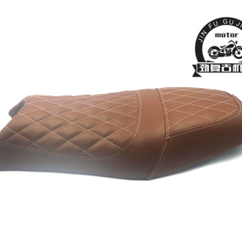 适用赛科龙RE3复古座垫座包 宗申400机车改装坐垫凯旋款鞍座座椅