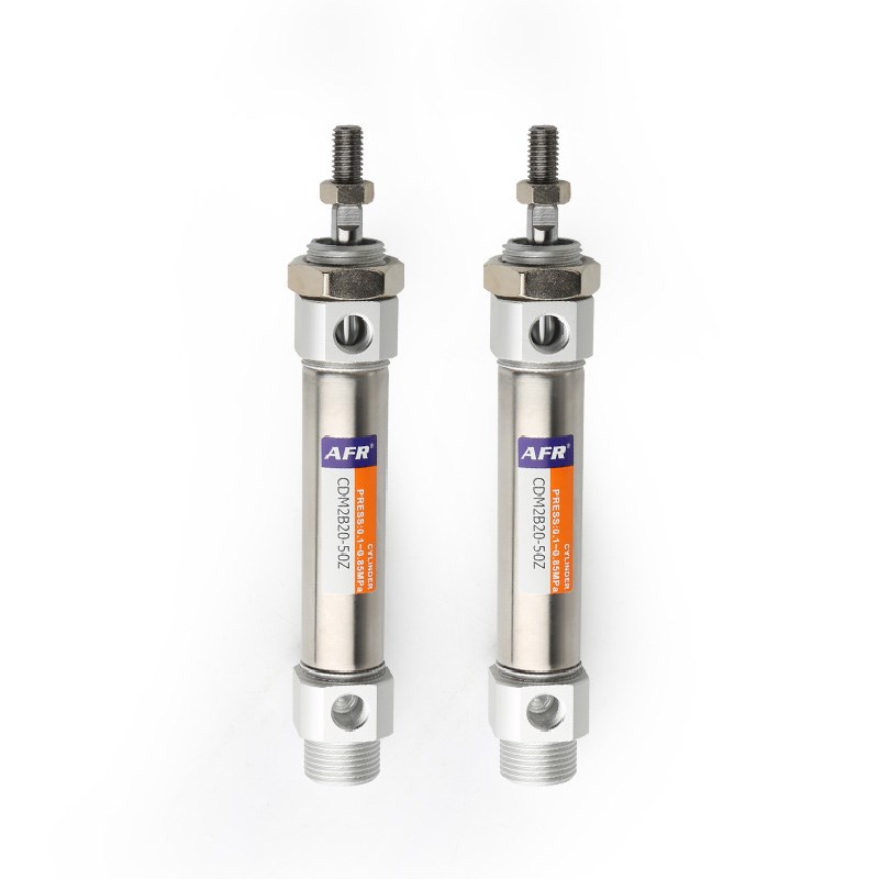 气动小圆型带磁不锈钢迷你气缸CDM2B32-25/50Z/75/100/125Z 150Z