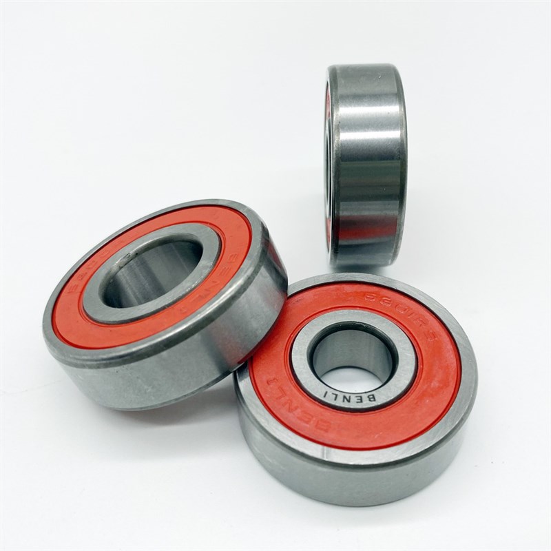 适配豪爵钻豹银豹锐爽HJ125K EN125摩托车前轮后轮毂缓冲体轴承