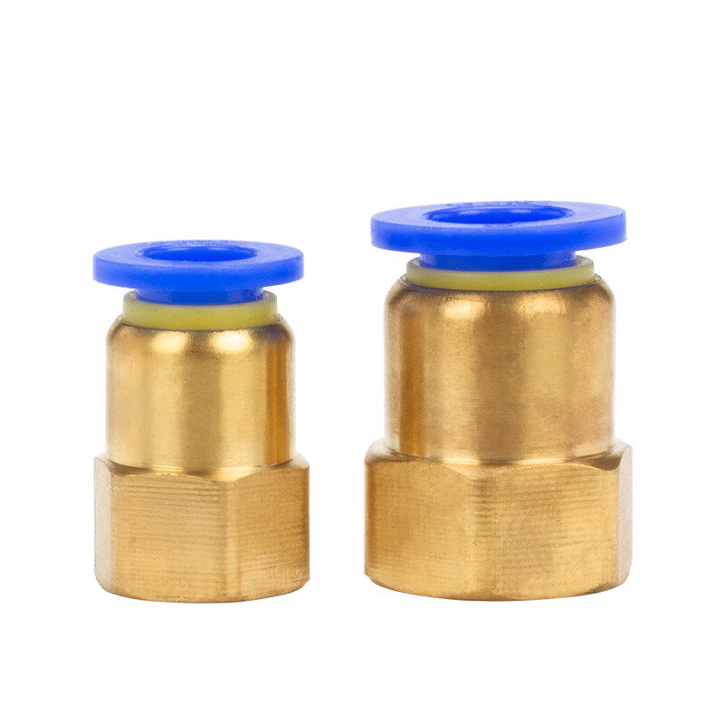 JNC杰恩西快速接头气管接头螺纹直通旋转头SPCF4/6/8/10-M5/01/02