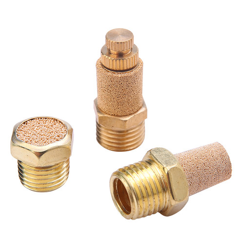 气动接头消声器节流BSL-01/02/03/04电磁阀堵头ABP01/02/03/04