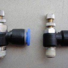 精品快速接头调速阀SL12-04气缸节流阀SL12-04 螺纹1/2