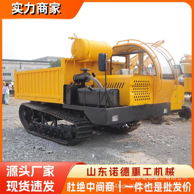 全地形自卸1-8吨履带车 爬山虎履带运输车农场运料机农用履带车