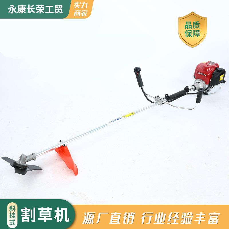 农用割草机140恒雅四冲程背负式草坪机汽油割灌机斜挂收割机