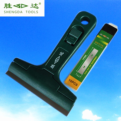 胜达工具 便携式刮污刀102mm 清洁铲刀 玻璃刮污刀 地板铲刀 推刀