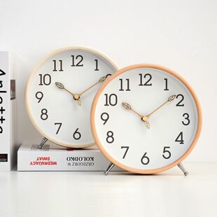 座钟台钟桌面客厅简约家用台式 摆钟创意时钟摆件 钟表坐钟现代个性