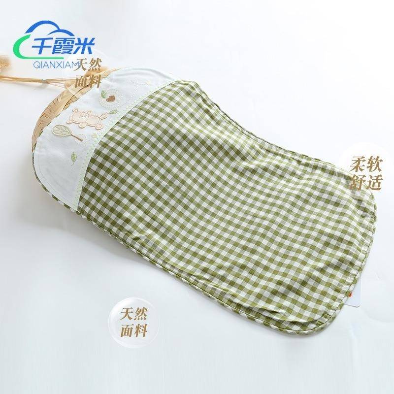 儿童苎麻枕套 棉质夏季吸汗幼儿园宝宝0-3-6岁替换枕套良良图片