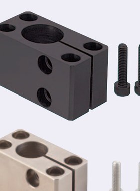 光轴底座用支架SAQB SAQM SBQB SBQM光轴支座光轴固定座卧式支座