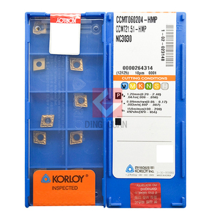 HMP 正品 CCMT060204 数控刀片 NC3030 韩国克洛伊