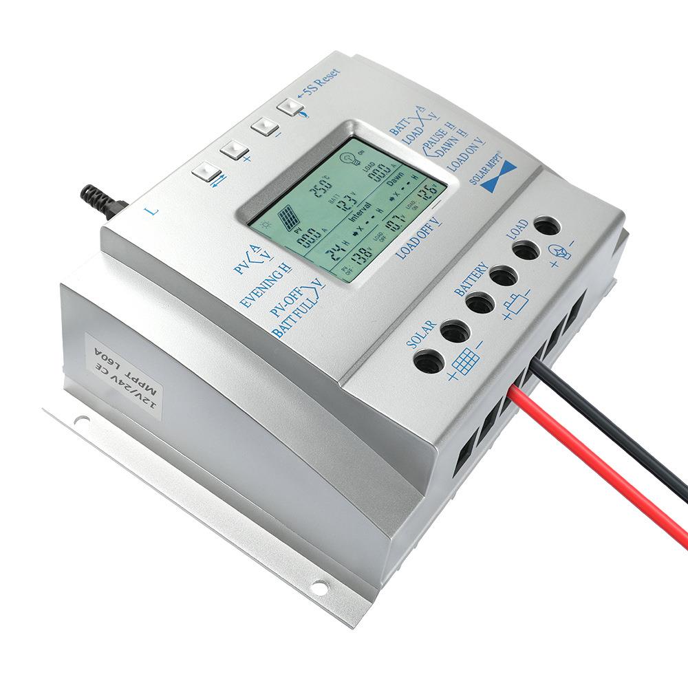 80A 12v/24v太阳能控制器光伏太阳能电池板充放电控制器
